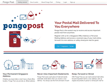 Tablet Screenshot of pongopost.com